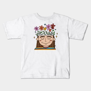 Flower Girl Kids T-Shirt